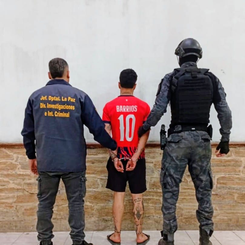 Un joven fue herido de bala en La Paz: investigan el hecho y hay un detenido